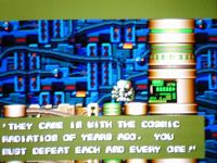une photo d'Ã©cran de Atomic Robo-Kid sur Sega Megadrive